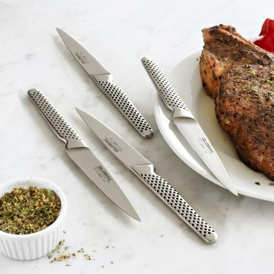 Global 4 Piece Steak Knife Set