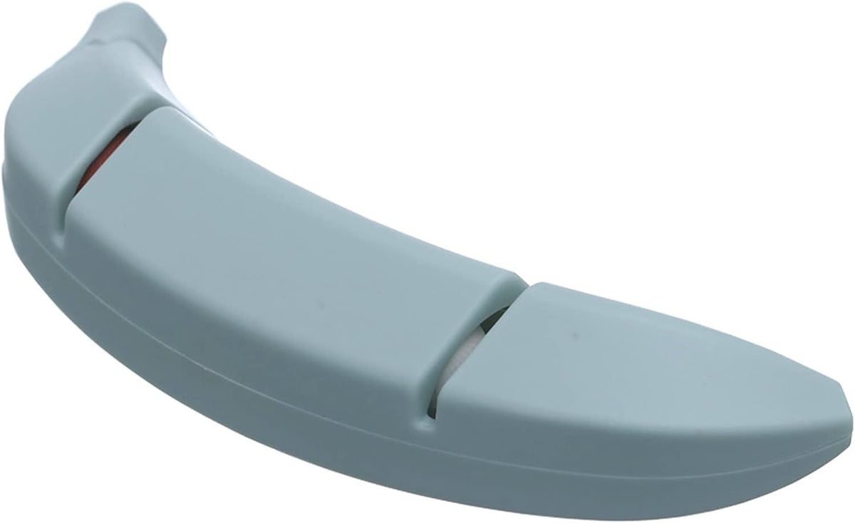 Knife Sharpener, 2 Stage Manual Pull Through Sharpener with Ergonomic Handle for Kitchen Chef Home Restaurant Use (Standard)