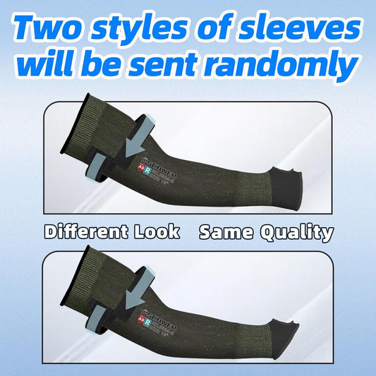 18in PRO-SKIN A9 Cut Resistant Arm Sleeves for High Risk Work S904-B | Puncture Resistant, UV Protection, for Heavy Duty Work, Gardening, Industry, Outdoor Activities, Bulk Orders Available
