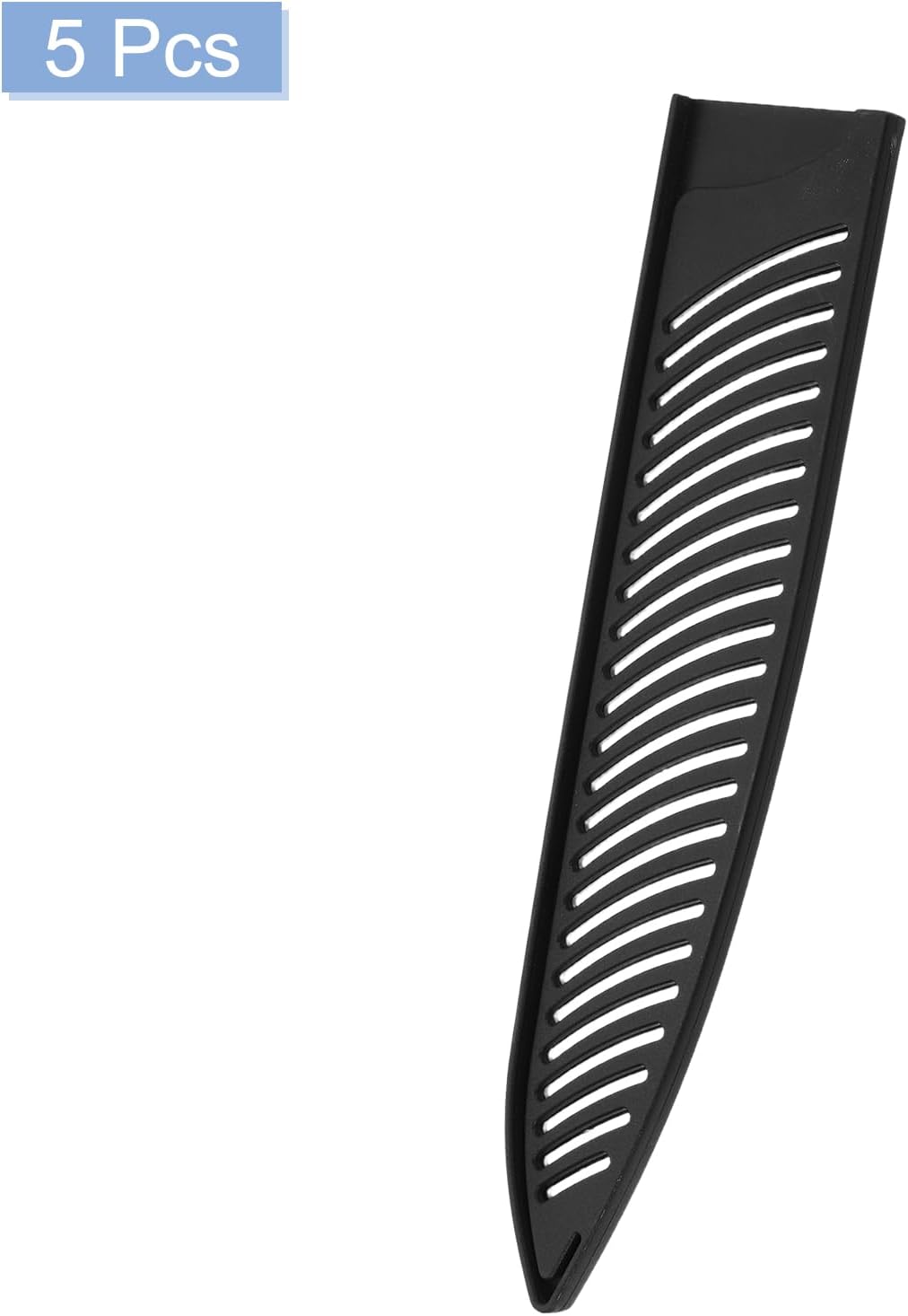 Knife Cover Sleeves Blade Edge Guards for 9.5" Chef Knife Protector Universal Blade Sheath for Kitchen, Black