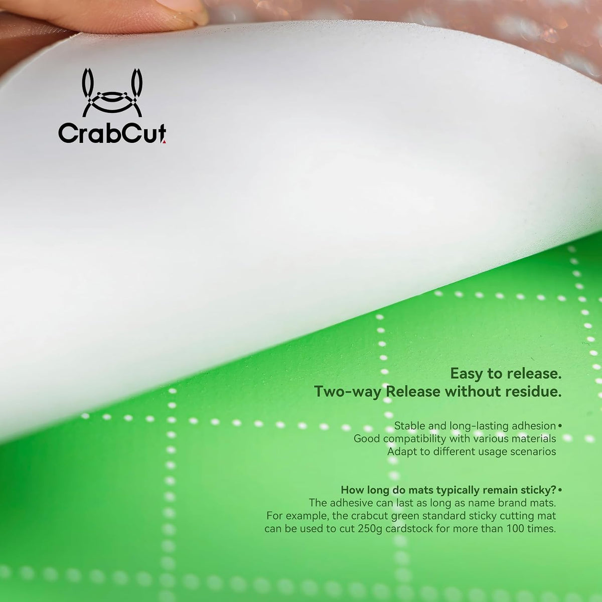 Cutting Mats for Cricut Joy Xtra: 4 Mats, 8.5x12 Inch, Blue Light Adhesive Dot Design, Eye Care, LightGrip, Reusable, Washable