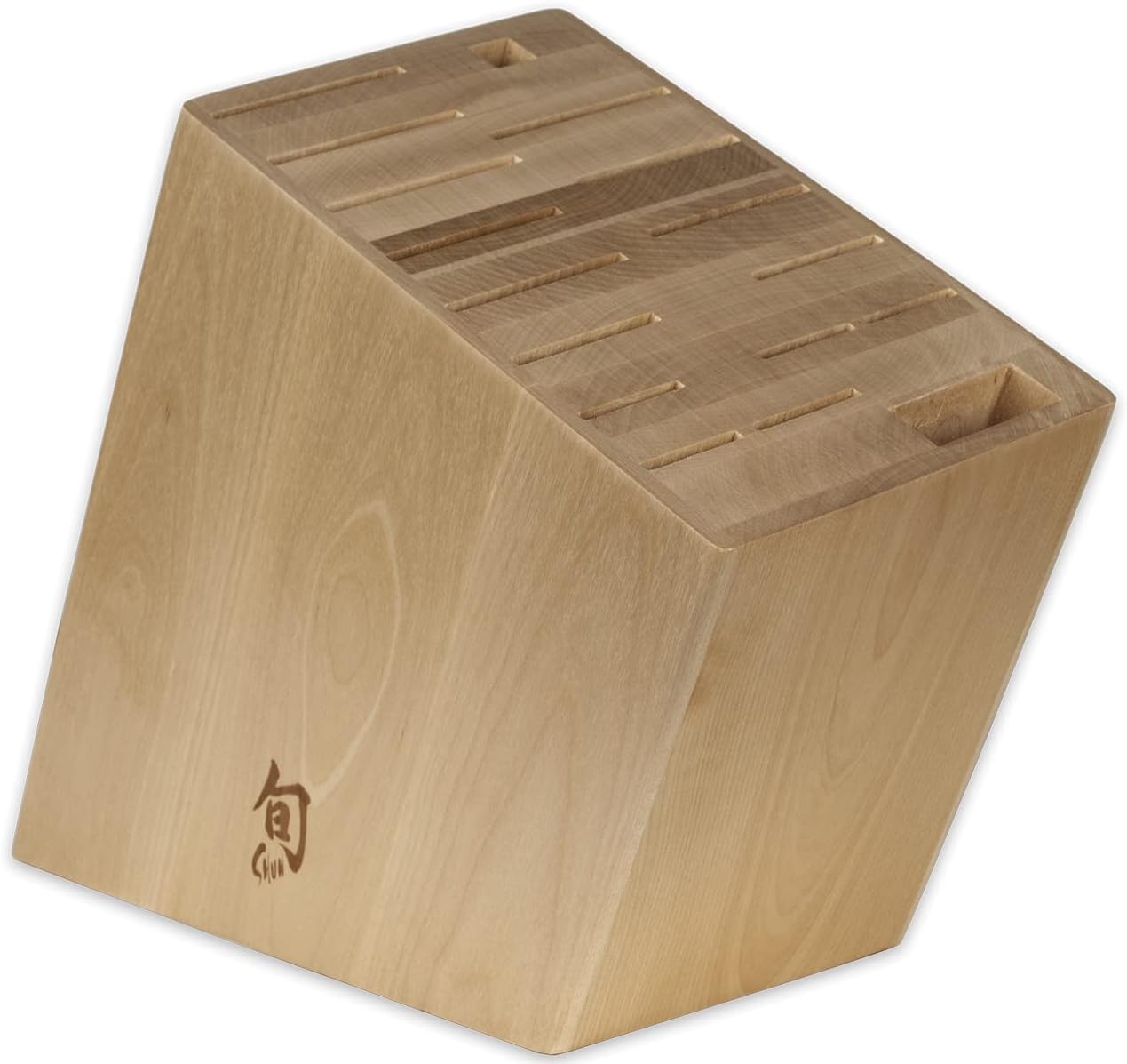 KAI Angled Block: 17-Slot Birch (dm0850)