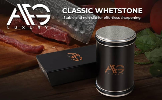 Rolling Knife Sharpener Kit with Magnetic Base – Manual Professional Knife Sharpener Roller – Angle Guided Knife Sharpening Tool for Kitchen Knives – Diamond Knife Sharpener System