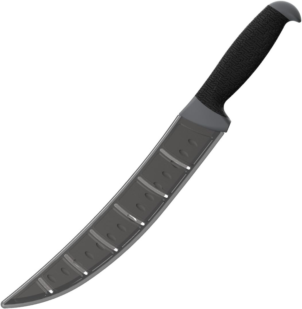Kershaw 9” Curved Fillet Knife, Black, 9 Inch Blade