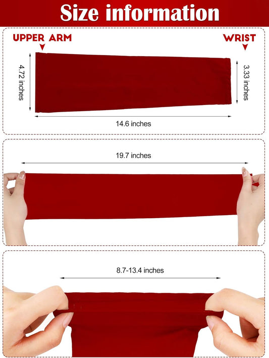 10 Pairs Arm Sleeves UV Sun Protection Arm Sleeves Unisex Long Arm Cooling Cover Sleeve for Women Men Sports Workouts Tattoo Cover up