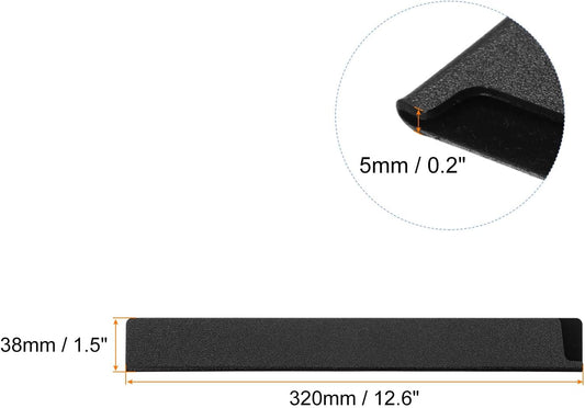 Knife Edge Guards 12.6"x1.5" ABS Knife Cover Sleeves Knife Case Blade Protector Universal Knife Sheath for Home Kitchen Knife