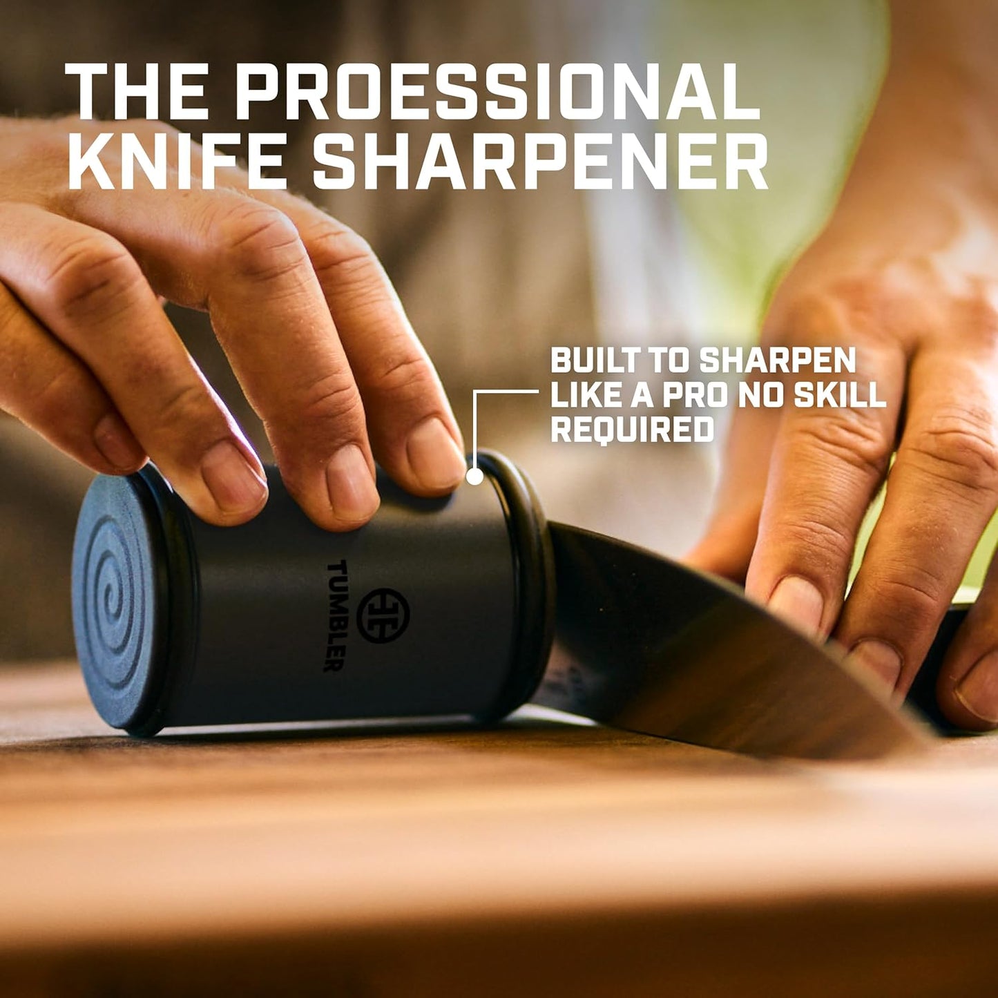 Rolling Knife Sharpener Starter Set - Knife Sharpening Made Easy - Complete Gift Set