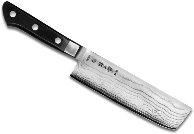 Toijro DP Damascus 7-inch (180mm) Nakiri Knife