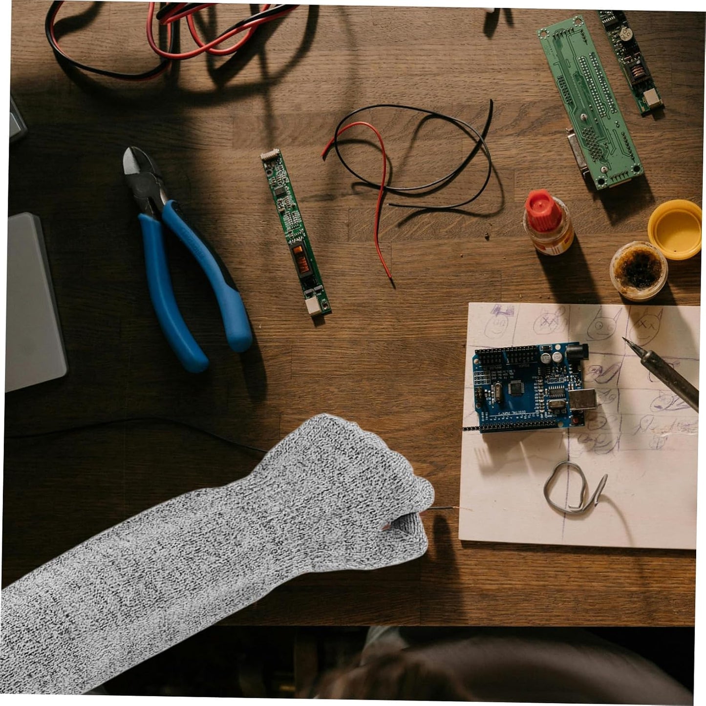 Level Arm Guard Sleeves Breathable Forearm Protection for Kitchen Gardening Industrial Use Exceptional