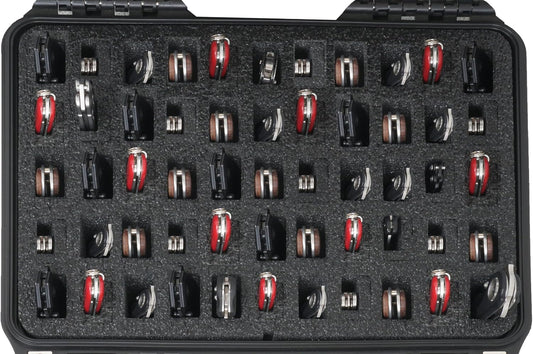 55 Folding Knife Waterproof Lockable Storage Case