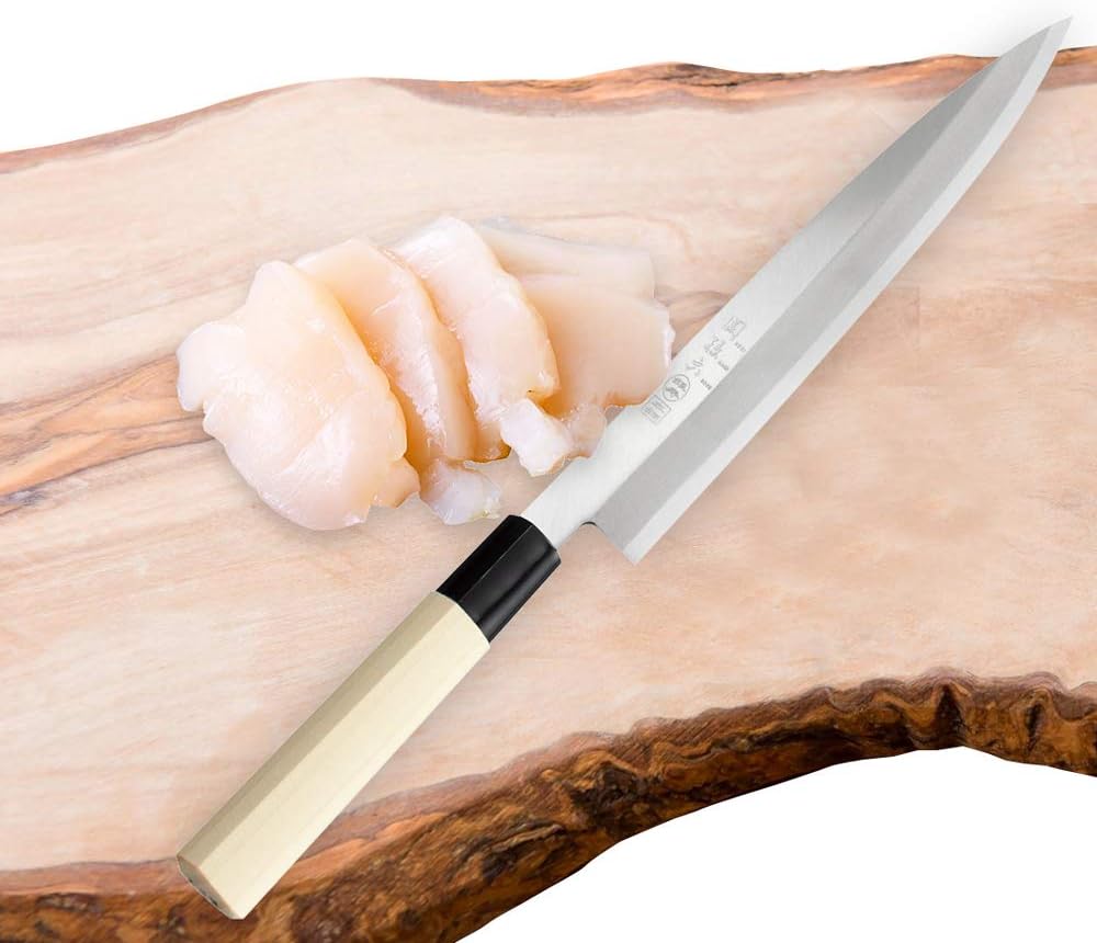 AK5202 Deba Knife Seki Magoroku Ginju, Genuine Steel, 5.9 inches (150 mm), Made in Japan