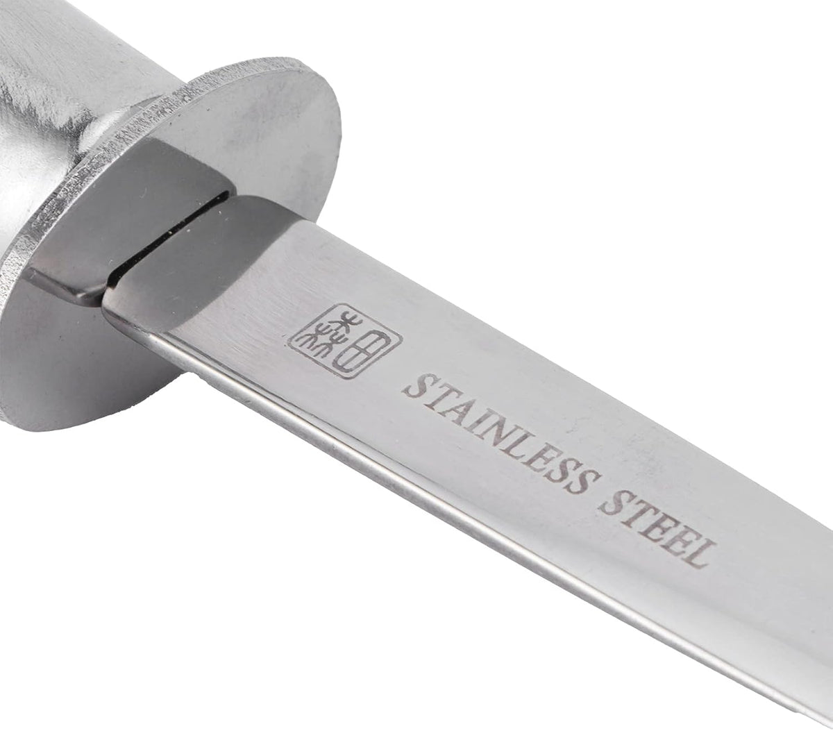 oyster shucking knife,Oyster Shucker Tools, Stainless Steel Oyster Knife with Wood Long Handle, Oyster Knife and Clam Knife Large Labor Saving Oyster Shucking Knife for Seafood