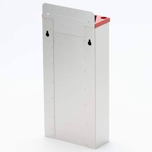 Endoshoji AHU652 Professional Color Knife Rack with Plastic Plank, Small, A Type, Red, Main Unit, 7.1-2.8 inches (18-8 cm), Lid ABS Resin, Made in Japan