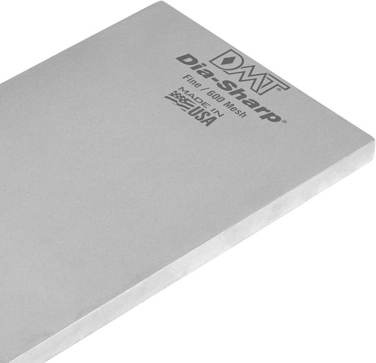 DMT DMTD10FC Dia-Sharp Bench Stone, Diamond Knife Sharpener, Fine/Coarse (600/325), Flat Diamond Sharpening Stone, Ideal for Blades & Tools, 10" x 4"