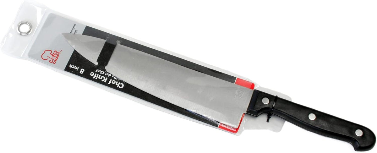 Select Carving Knife, 8 inch blade 14 inches in length, Stainless Steel/Black
