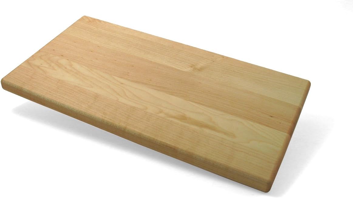 Kitchen Basic 17 by 14-Inch Cutting Board, Maple