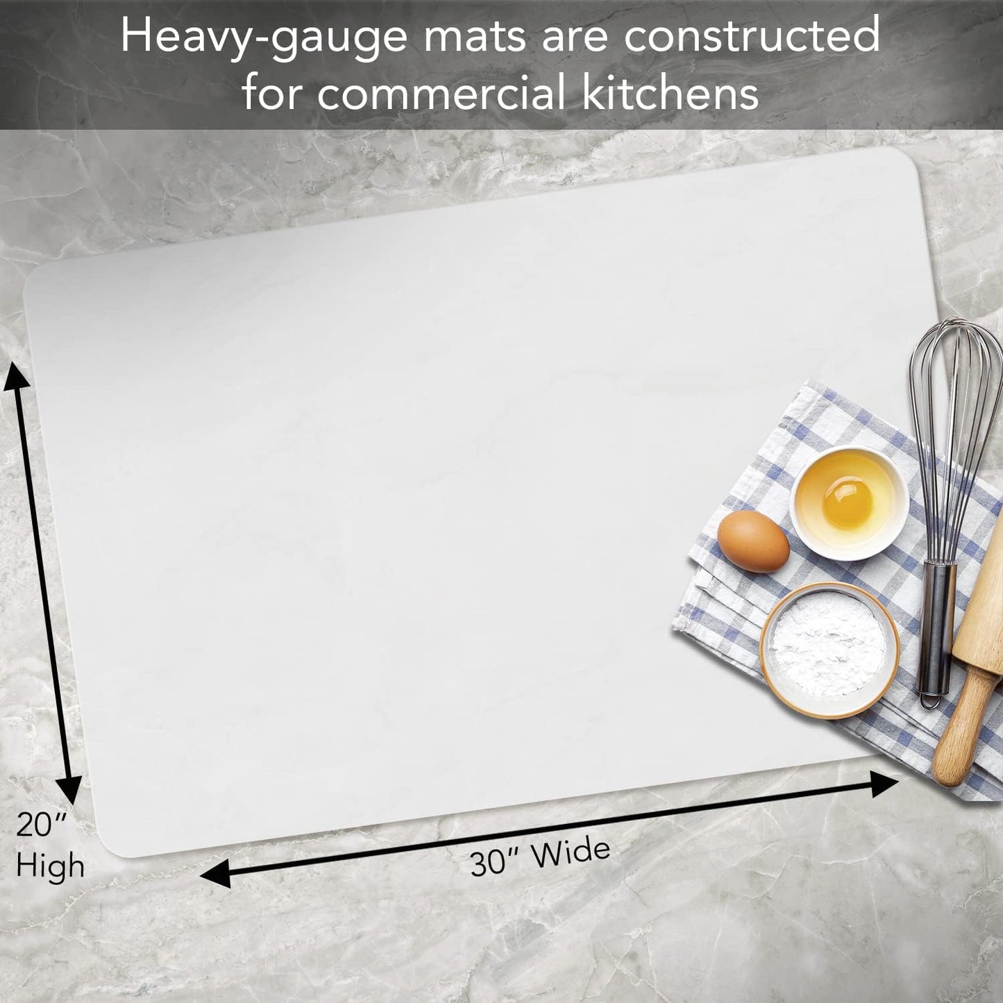 Cut N' Funnel Large Heavy Gauge Cutting Board Mat 1 Pack