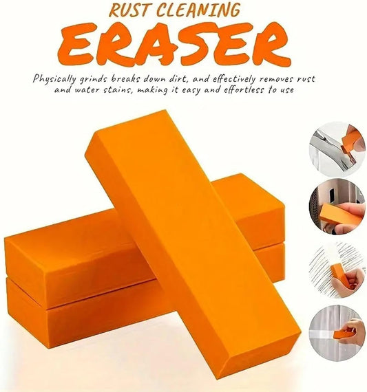 Rust Eraser - Stainless Steel Scratch Eraser | Multi Functional Stain Remover, Home Top Solution Cleaning Block For Household Bathroom Kitchen Fridge Cookware Faucet Sink Refrigerator
