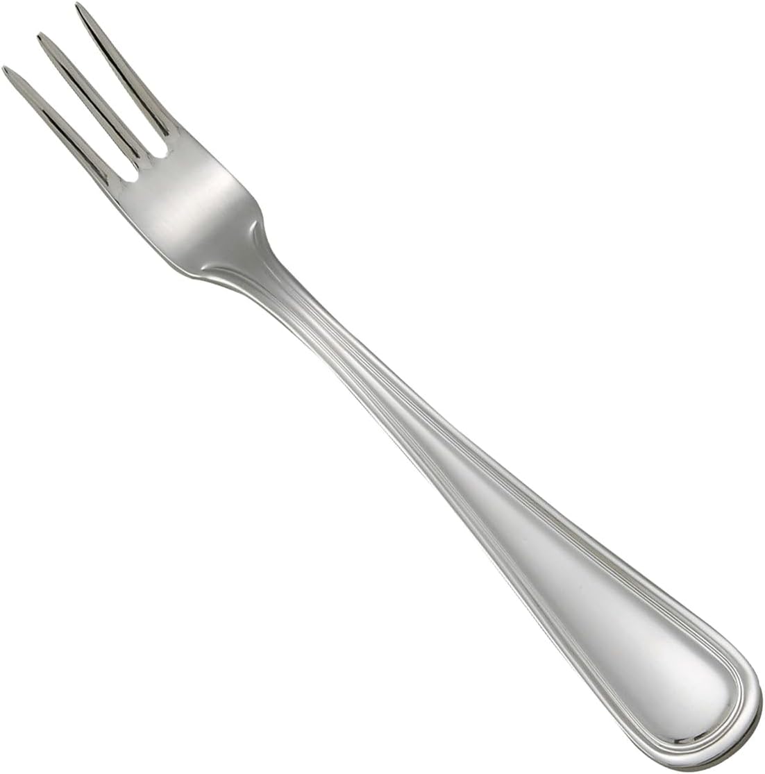 Shangarila Stainless-Steel Oyster Fork, Extra Heavyweight, 6.75" (12 Pack)
