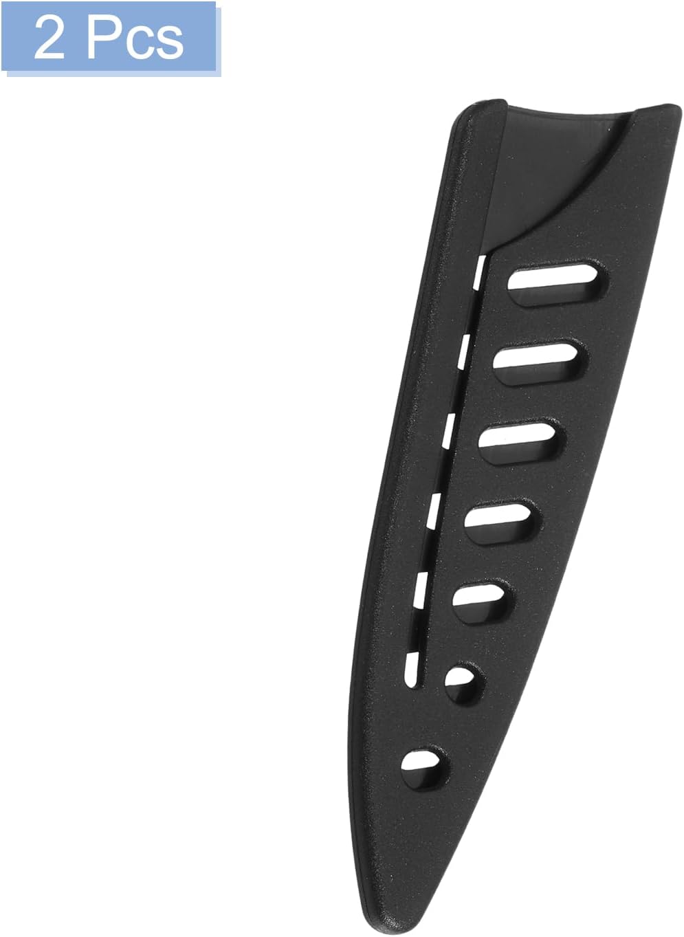 4Pcs Knife Cover Sleeves Blade Edge Guards for 3.5" Paring Knife Blade Edge Protector Cover Universal Knife Sheath for Kitchen, Black