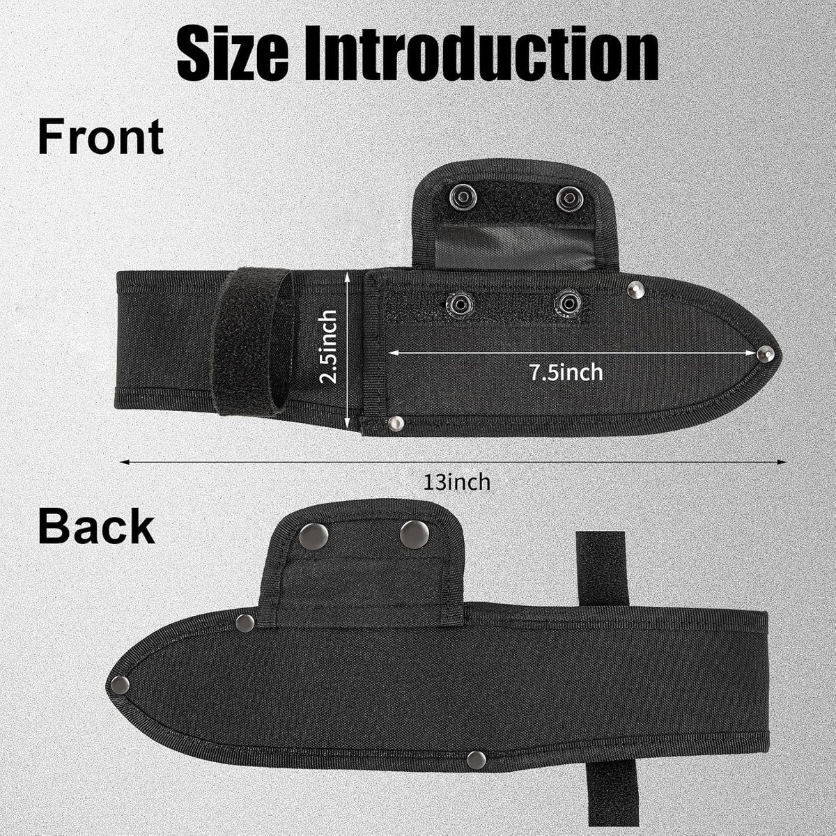 Universal Knife Sheath,Oxford Chef Knife Sheaths for Fixed Blade Knives | Knife Scabbard Cover, Shop Knife Sheath Knives Sleeves Case Edge Guards Blade Protectors for Outdoor