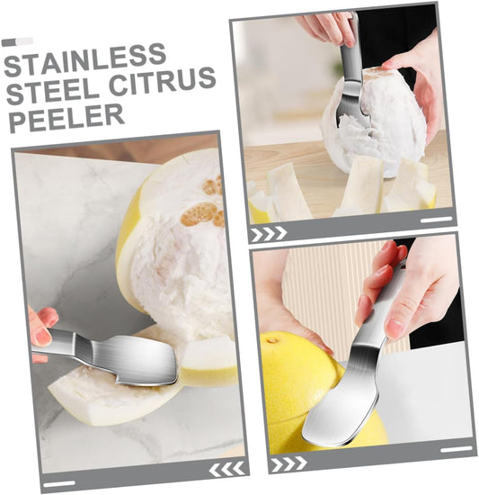 1pc Stainless Steel Grapefruit Knife Fruit Slicer Citrus Peeler Kitchen Gadget Orange Peeler