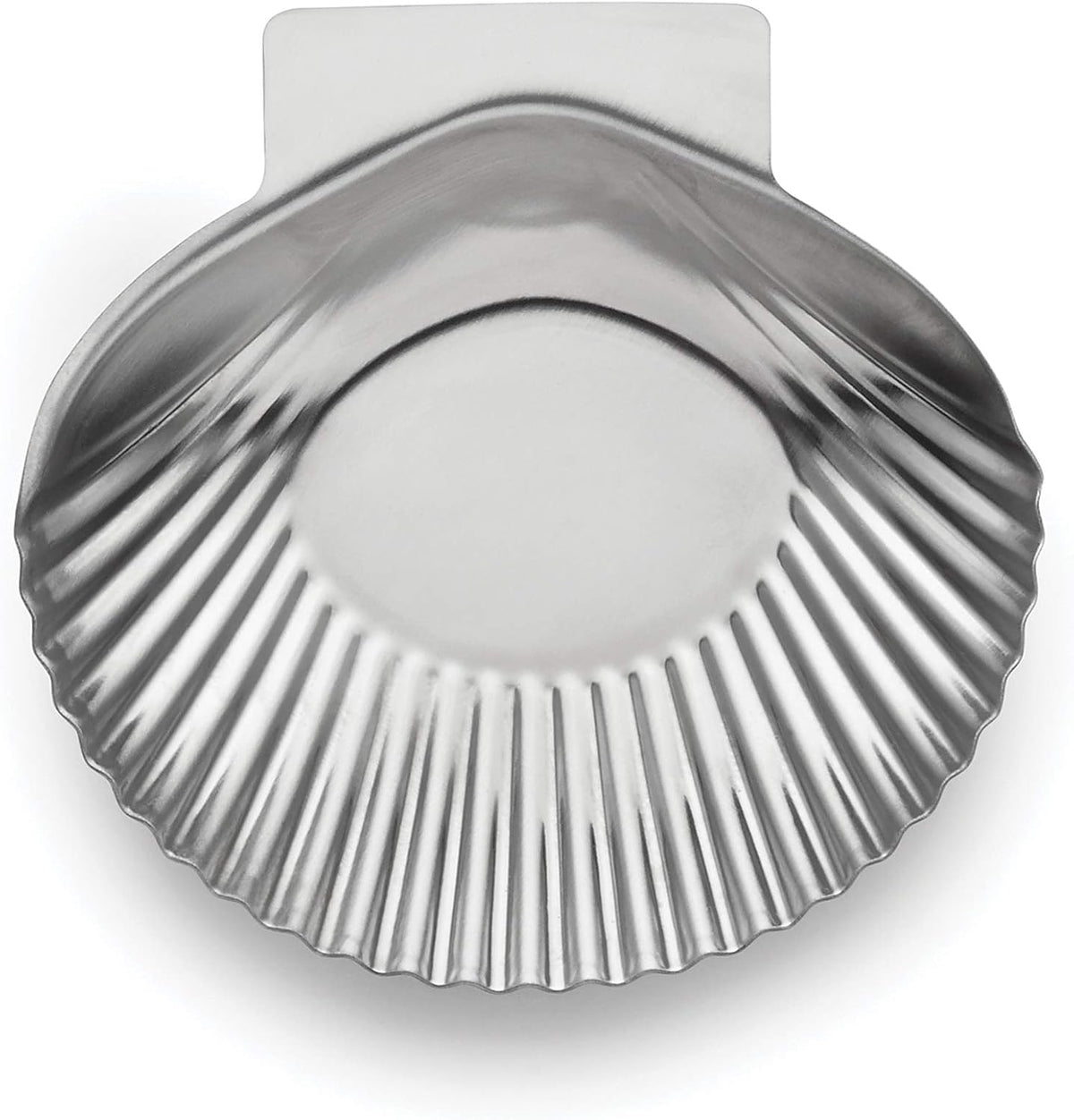 Grillable Shells, Stainless Steel Grillable Oyster Shells, Set of 12
