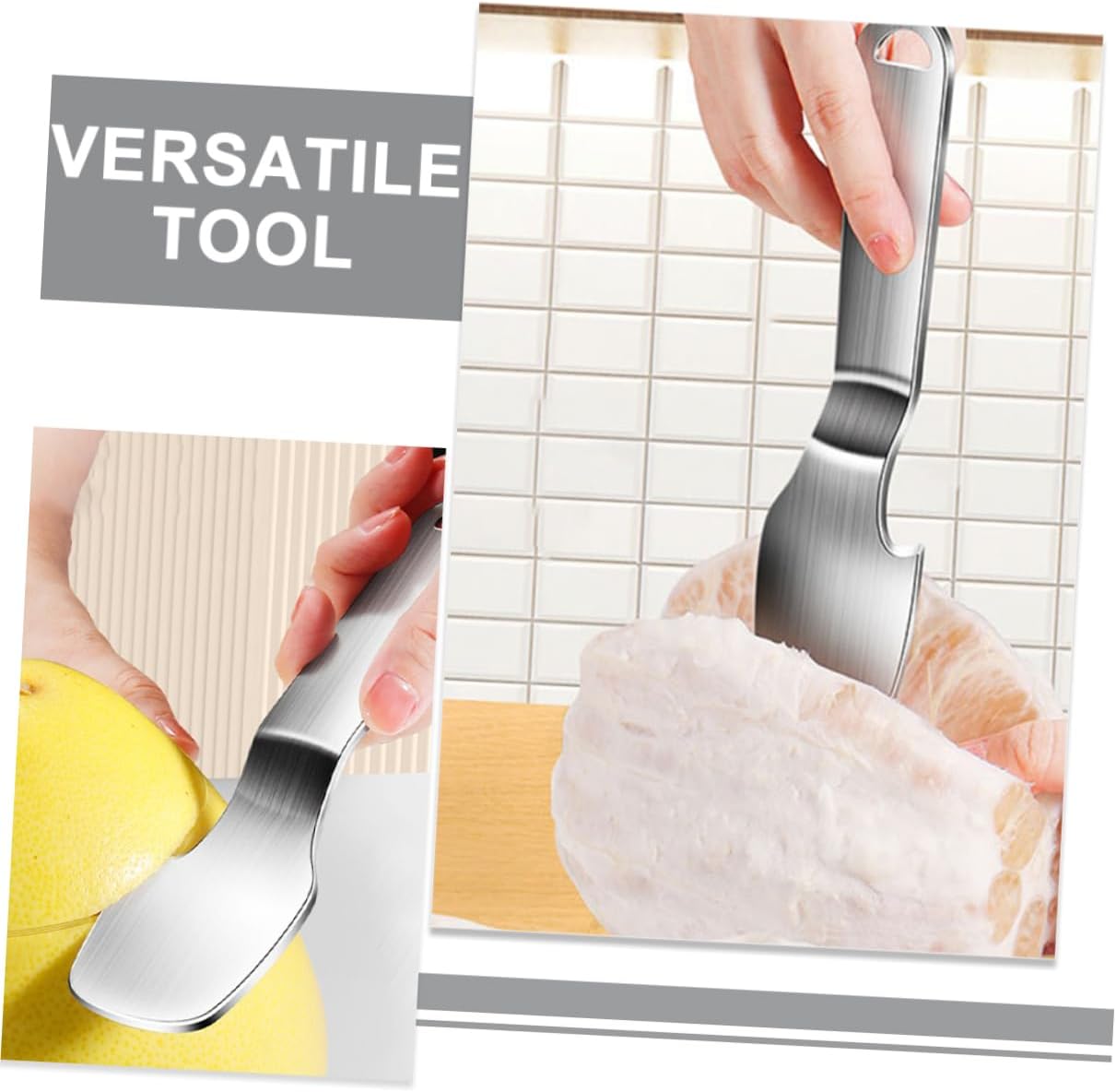 Grapefruit Knife Fruit Cutting Tool Citrus Peeler Stainless Steel Kitchen Accessory for Home Use