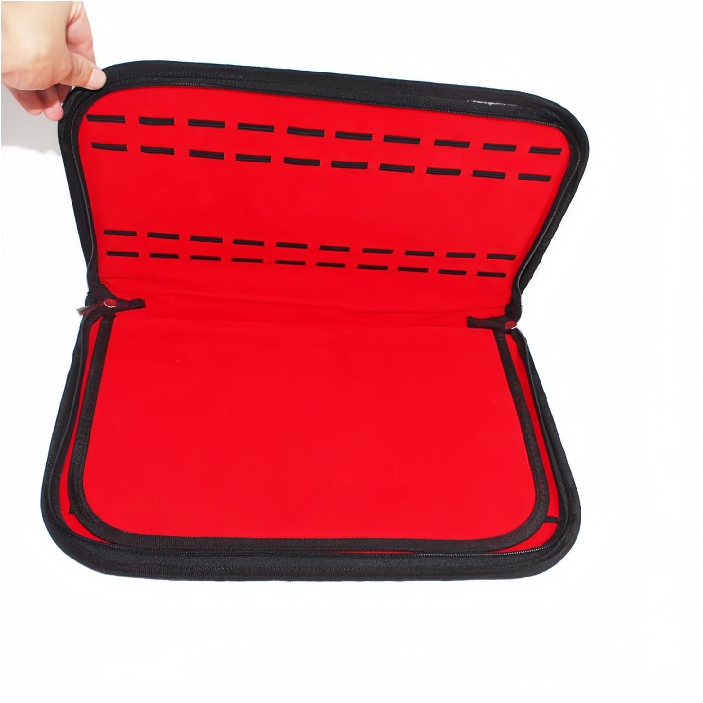 Knife Display Case, Knife Storage Case for 40+ Pocket Knives, Folding Knife Holder Organizer, Knives Roll Collection Pouch Carrier Bag for Men,Survival,Outdoor,Tactical,Kitchen,EDC Mini Knife