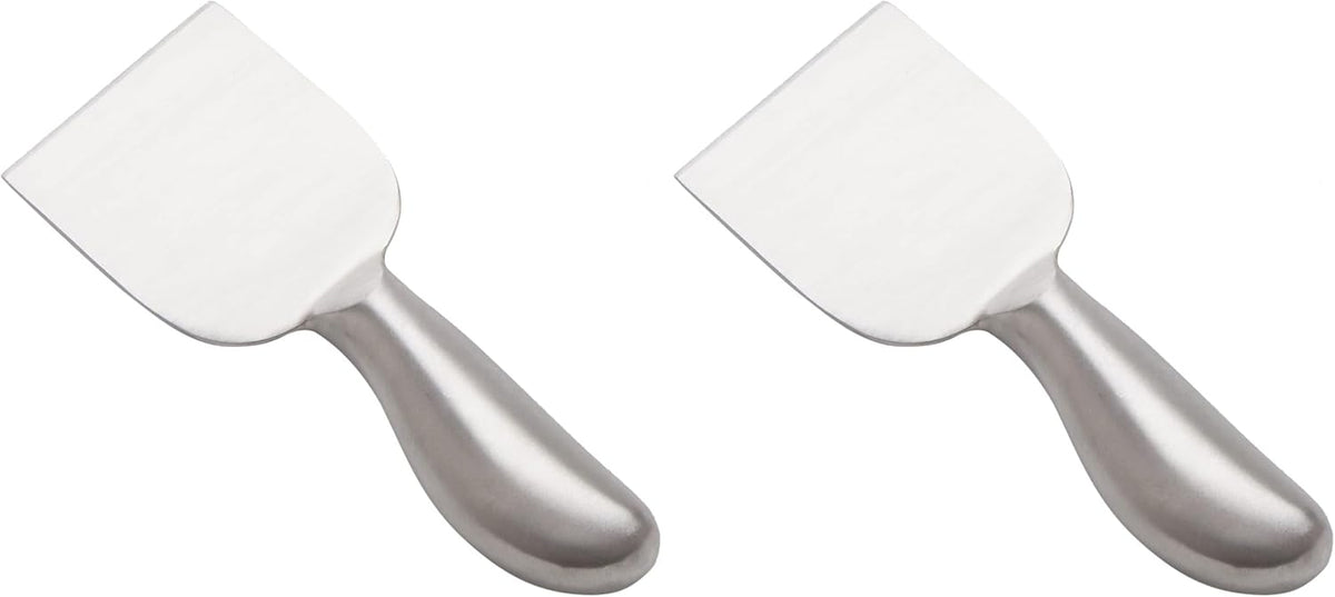 American Metalcraft CKNF1 Hard Evolution Cheese Knives, Stainless Steel, 5-1/4" Length