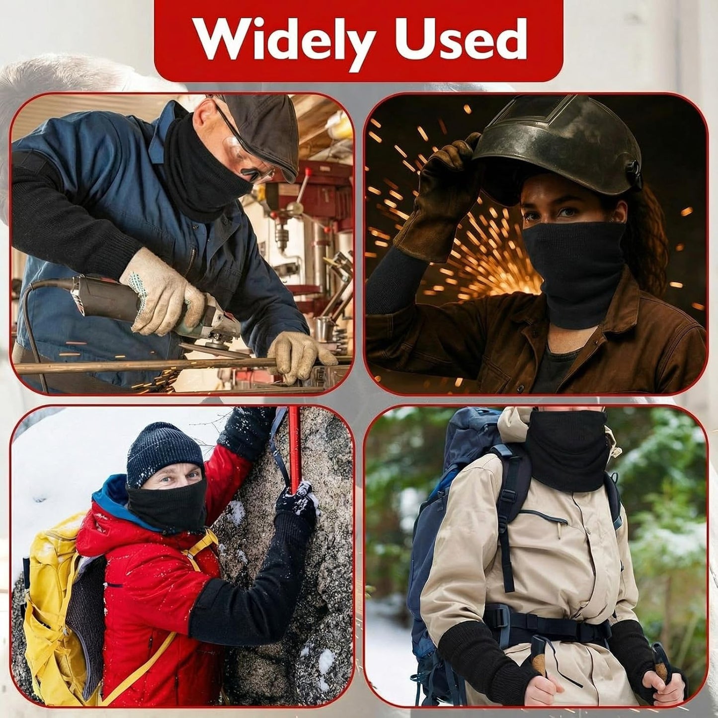 Cut Resistance Welding Sleeves and Welding Neck Protector for Men Heat Resistant Arm Guards Heat & Flame & Fire & Stab Proof Hockey Neck Guard for Kitchen Mechanic Work Gardening