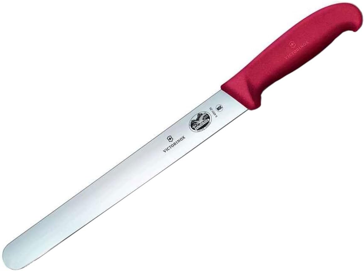 10" Slicing Knife – High Carbon Stainless Steel Blade with Red Fibrox Handle