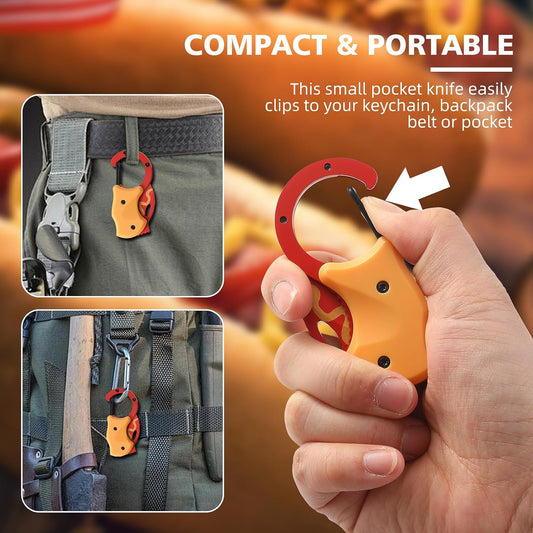 Small Pocket Knife for Men,Pocket Utility Knife with 1.38''Sharp Blade,Cute Folding Knife Box Cutter,Mini EDC Knives for Everyday Carry,Ideal Gifts for Men and Women