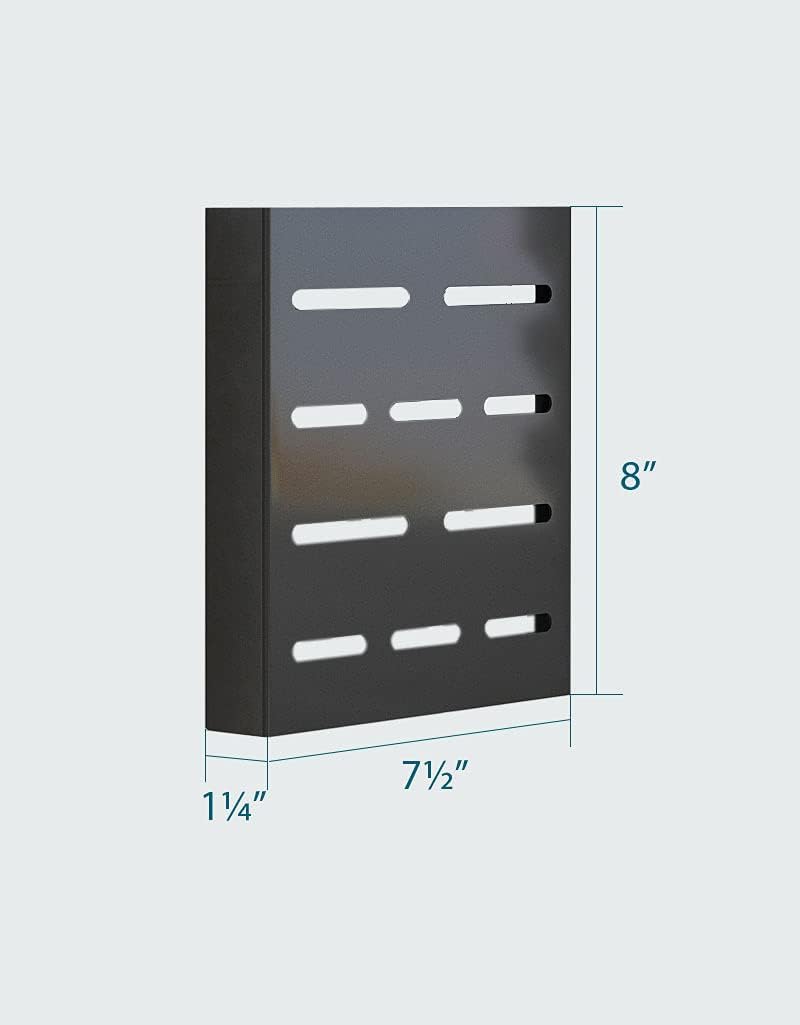 Kitchen Wall-mounted Knife Holder - Under Cabinet Knife Storage - Cabinet Door Knife Organizer – Hanging Knives Rack