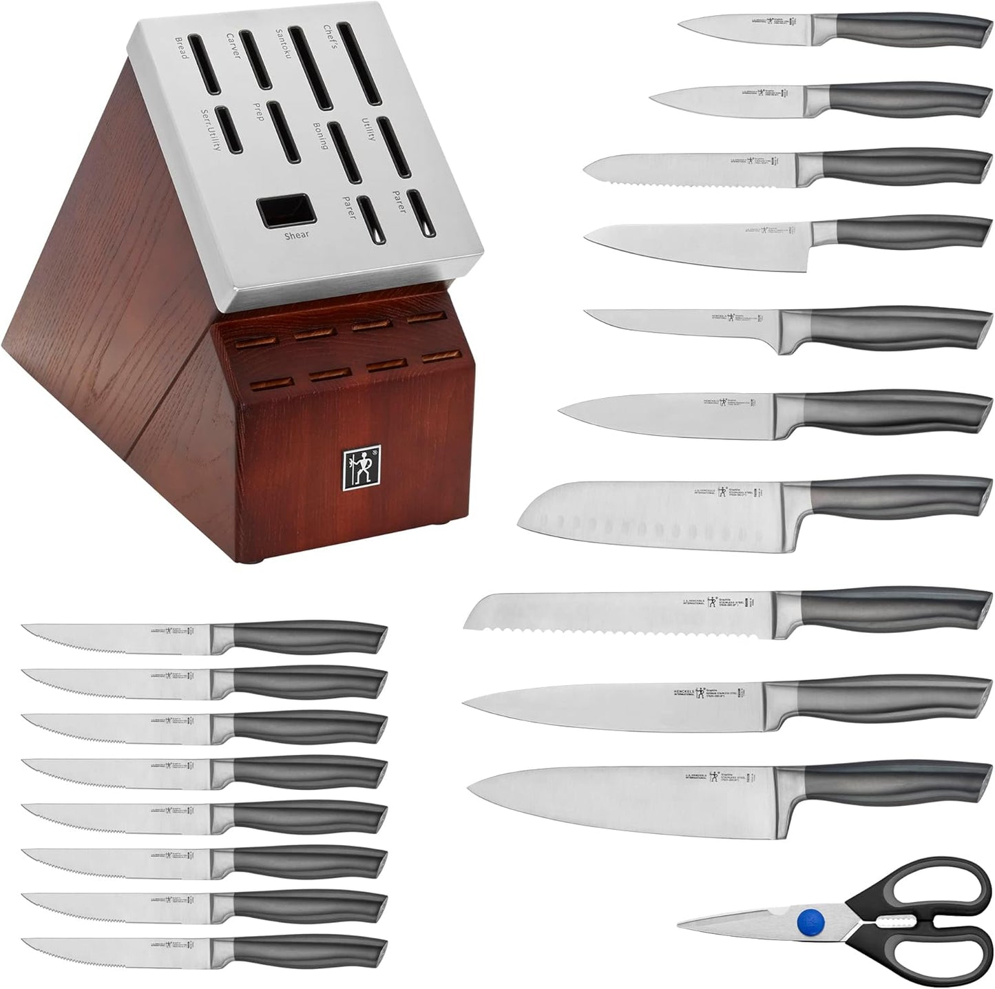 J.A. International Graphite 14-pc Self-Sharpening Block Set