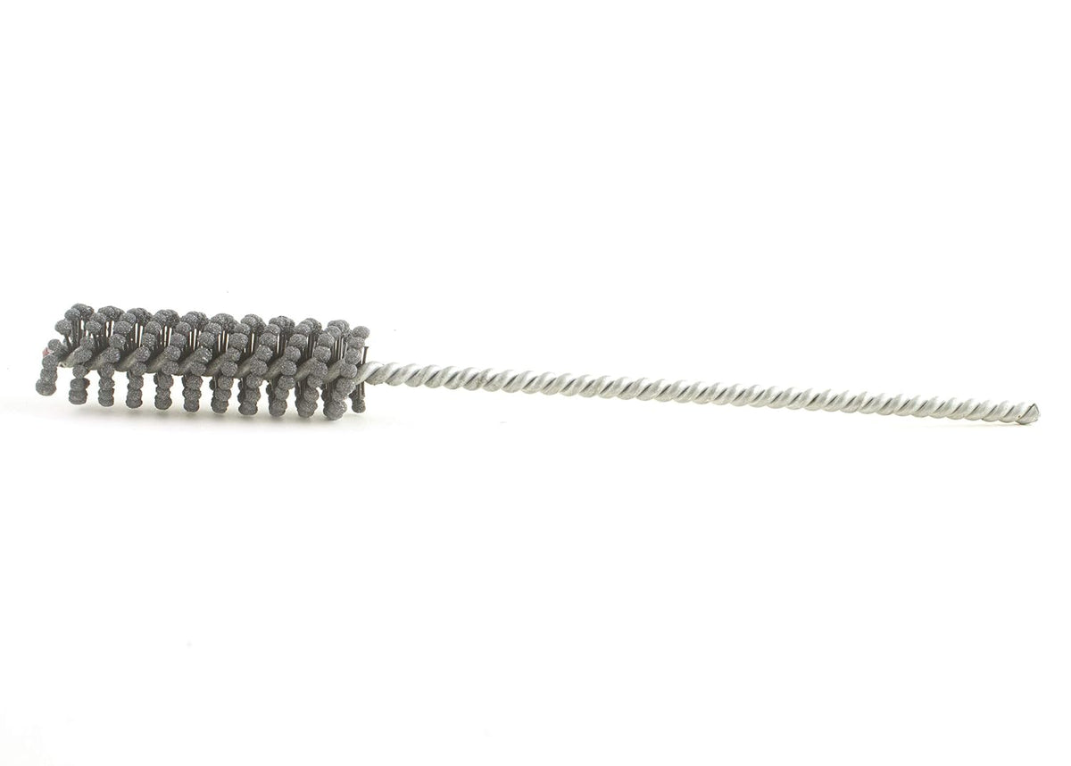 Brush Research BC8M18 FLEX-HONE®, 0.315" (8mm) Diameter, 180 Grit, Silicon Carbide, For Mild Steel, Stainless Steel, Cast Iron and Softer Ferrous Materials