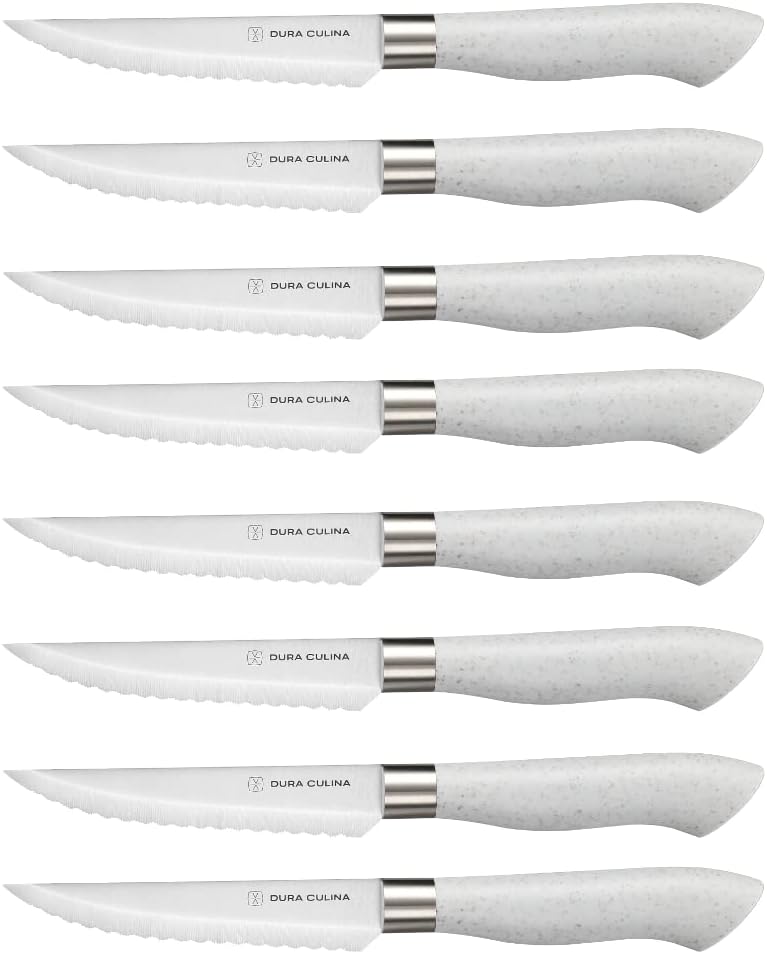 14-Piece Color-Coded Knife & Cutting Board Set – Razor-Sharp Stainless Steel Blades with Blade Guards, 4 Multi-Color Flexible Cutting Mats