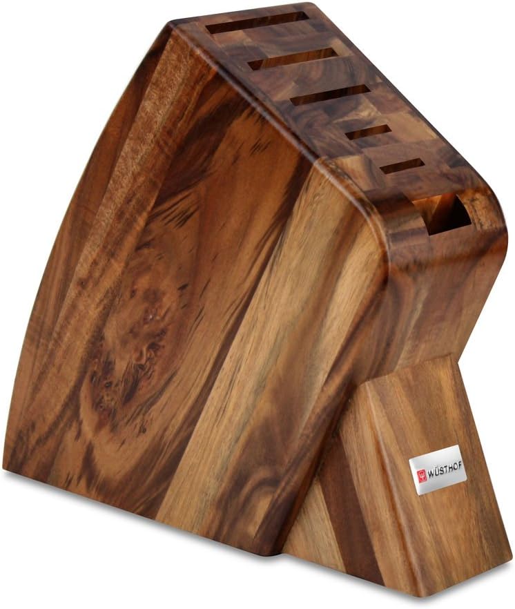 Wusthof 6-Slot Studio Knife Block | Acacia