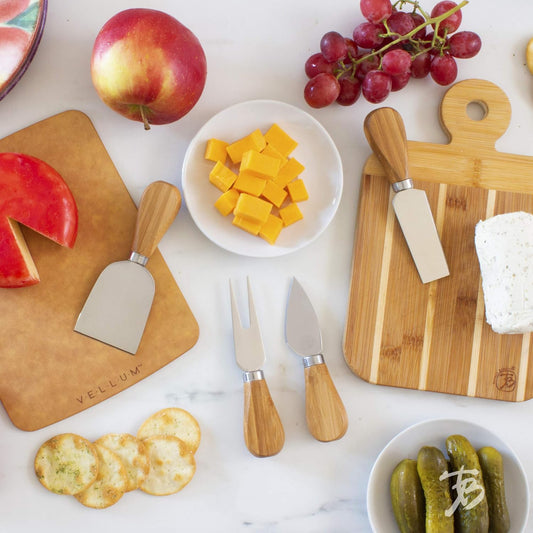 4-Piece Cheese Tool Set, Charcuterie Board Accessories
