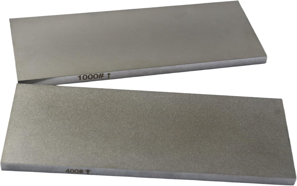 CBN Sharpening Stone 8 Inch Double-Sided Whetstone Knife Sharpener 8" x 3", for Sharpening High Speed Steel, Special Steel, for Both Household and Professional Use (80&180 Grit)