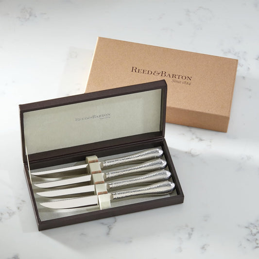 Hammered Antique 5Pc Flatware Place Setting