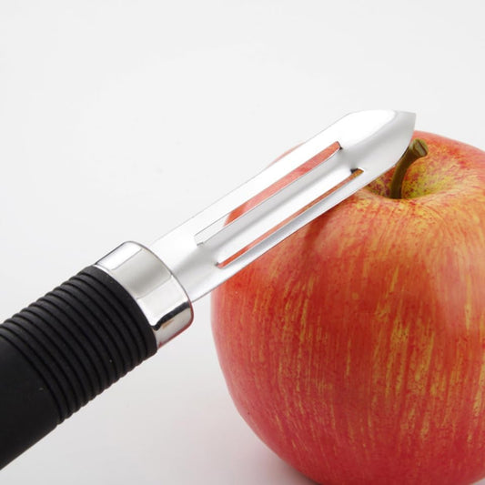 Multifunctional Stainless Steel Vegetable Peeler – Non-Swivel Fruit & Potato Peeler for Carrots, Cucumbers, Pears – Ergonomic Kitchen Tool with Dual-Edge Blade