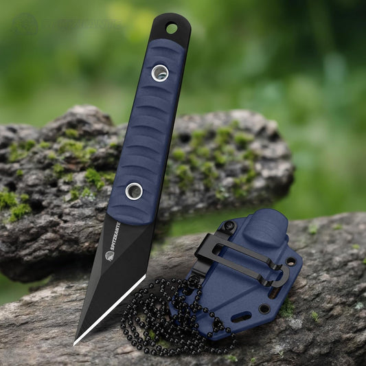 Precision Grafting Knife, Full-Tang Design, Precision Gardening Tool for Budding, Bonsai and Plant Grafting, Blue Handle