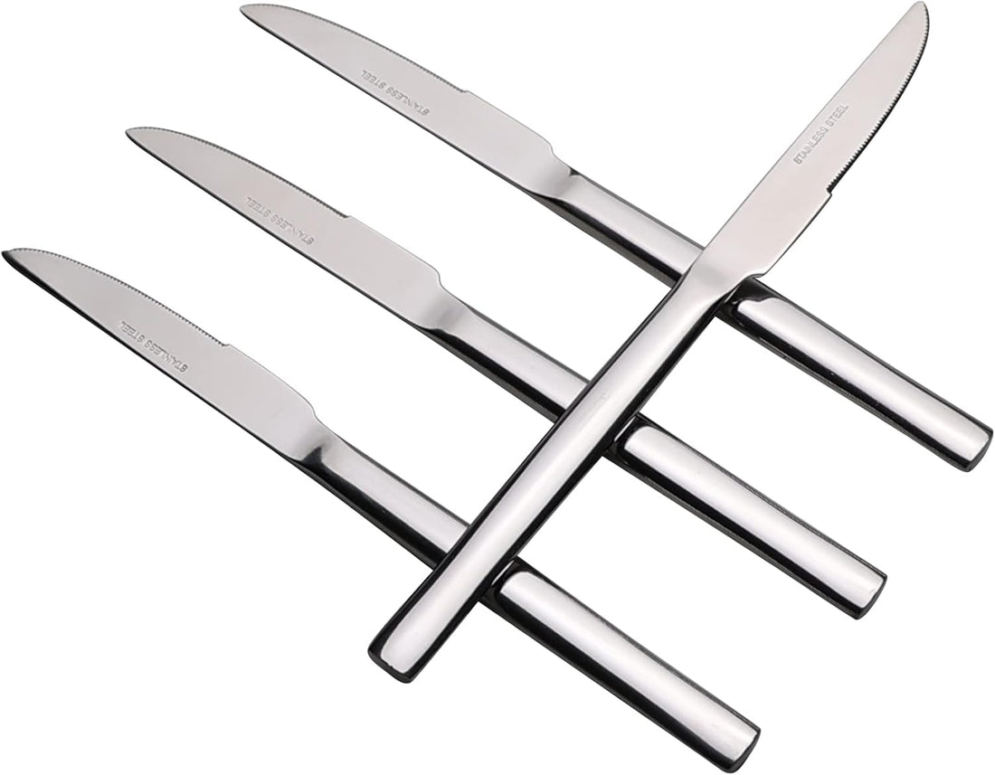 Begale Stainless Steel Steak Knife/Dinner Knife, Set of 8