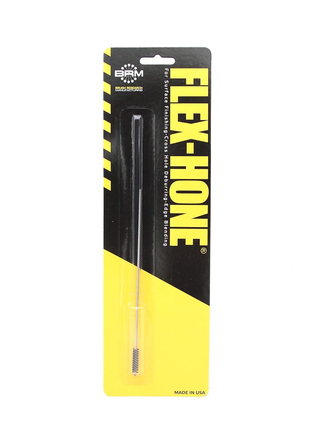 Brush Research BC20024 FLEX-HONE®, 2" (50.8mm) Diameter, 240 Grit, Silicon Carbide, For Mild Steel, Stainless Steel, Cast Iro