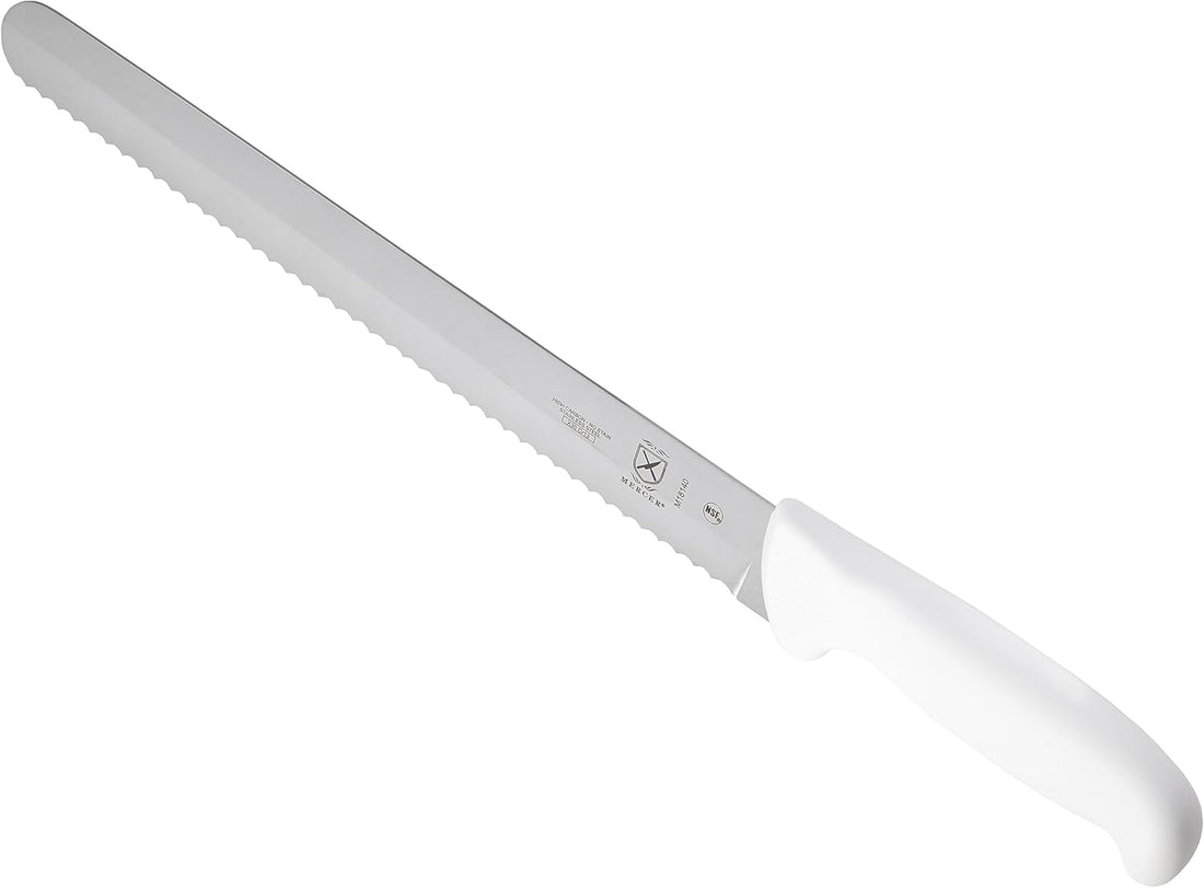 Ultimate White, 11 Inch Slicer Wavy Edge