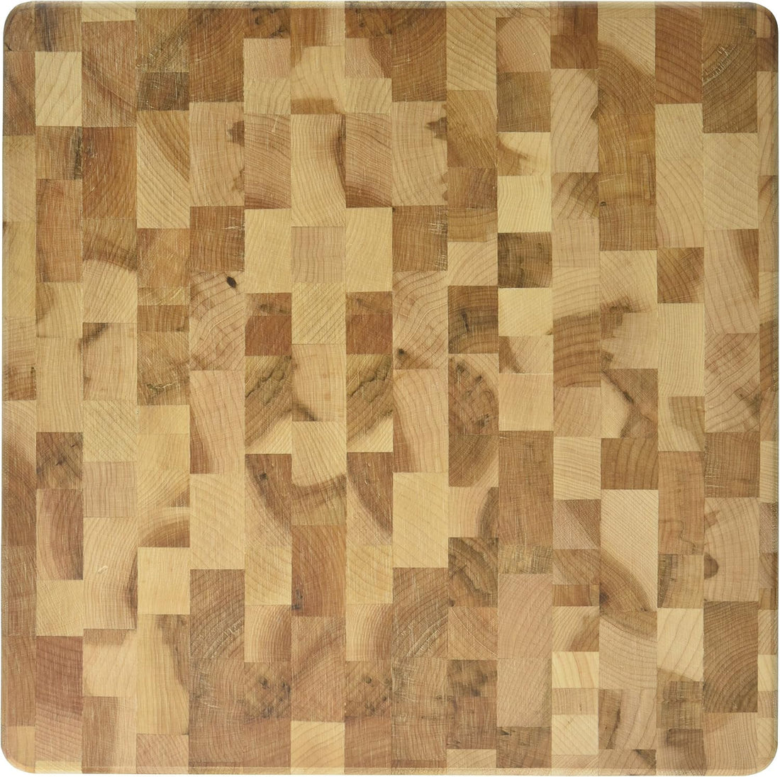 Labell Boards Canadian End Grain Maple Square Butcher Block, 12x12x1'', L12121