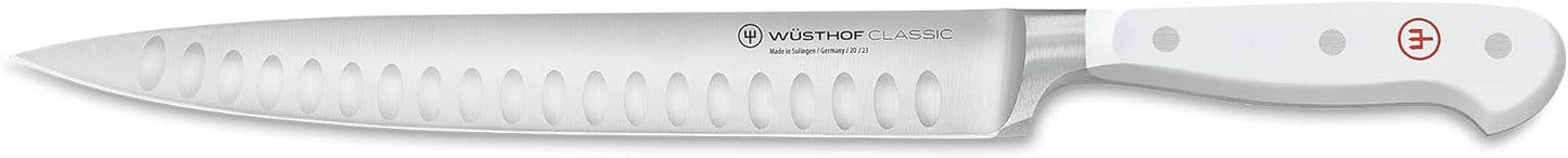 Wüsthof Classic White 9" Hollow-Ground Carving Knife