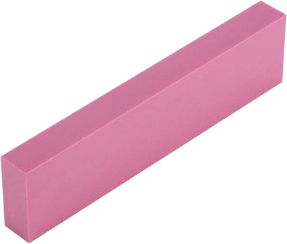 3000 Grits Sharpening Stone, Ruby Whetstone Knife Sharpener with Base 10x2.5cm for Kitchen Knife Polishing and Camping Tools