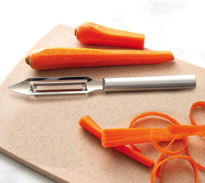 Peel, Pare & Slice Gift Set (S18), Silver Handle | 3-Piece Knife Set , Stainless Steel Blade, Silver Cast Aluminum Handle